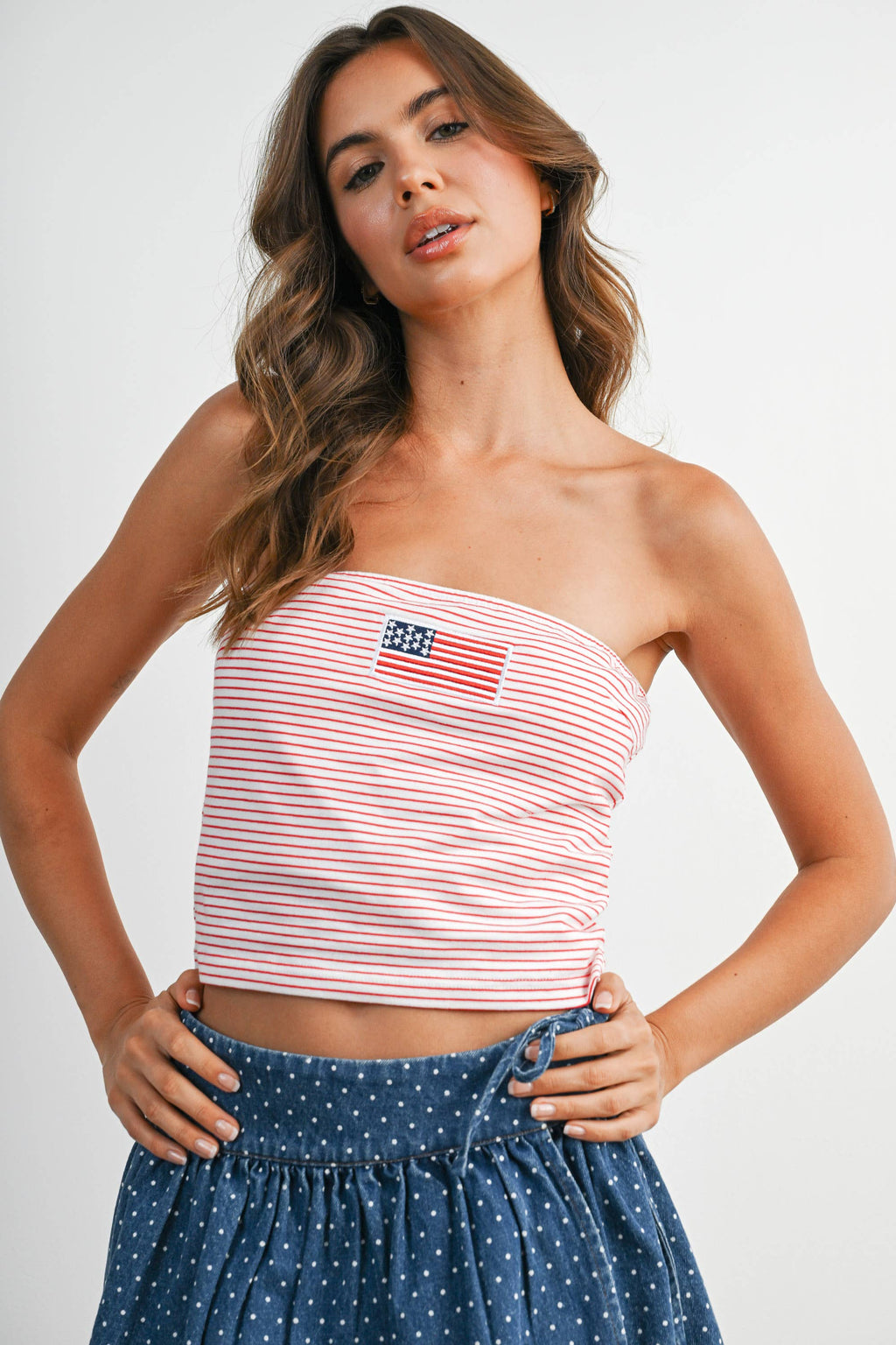Stars and Stripes Tube Top