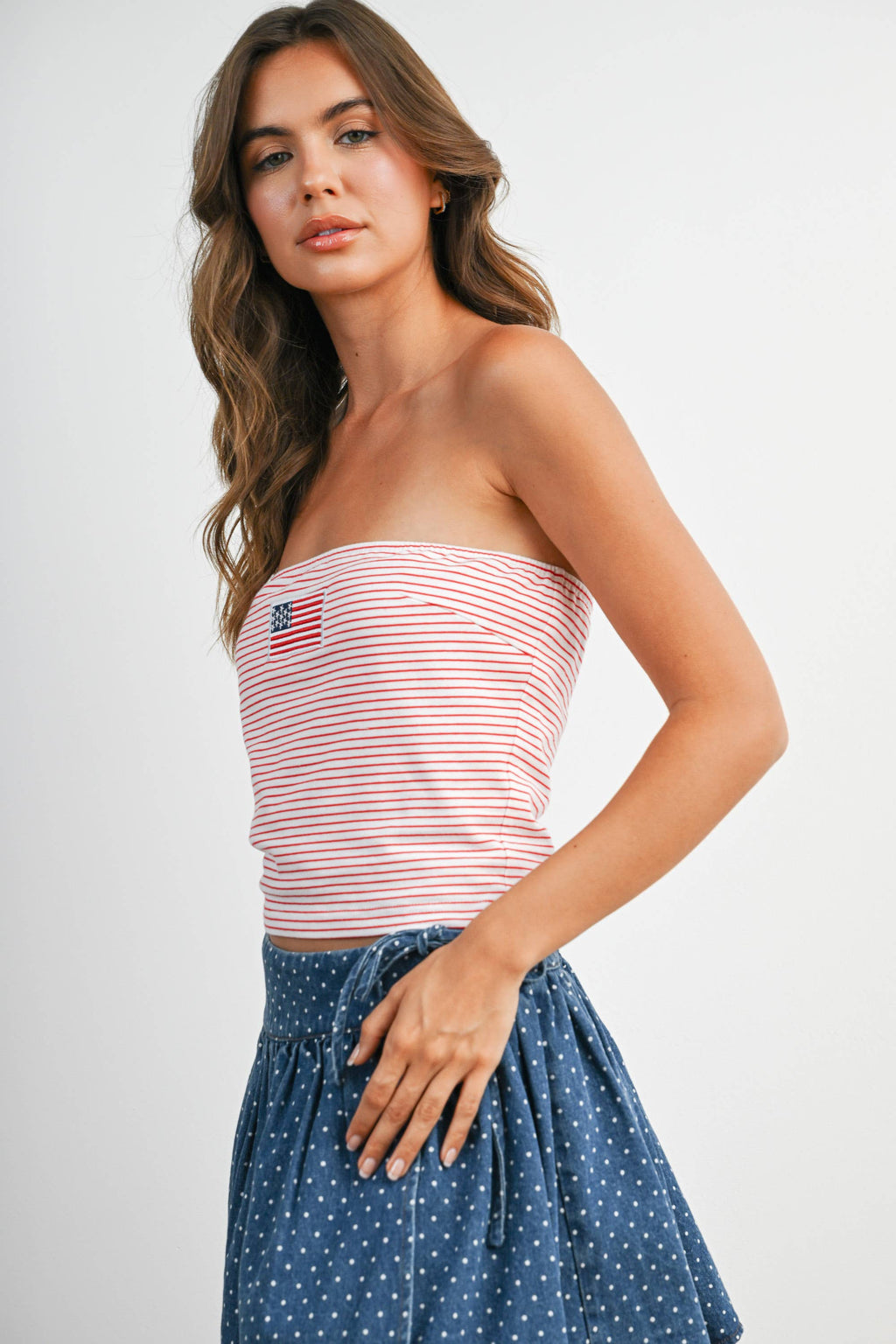 Stars and Stripes Tube Top