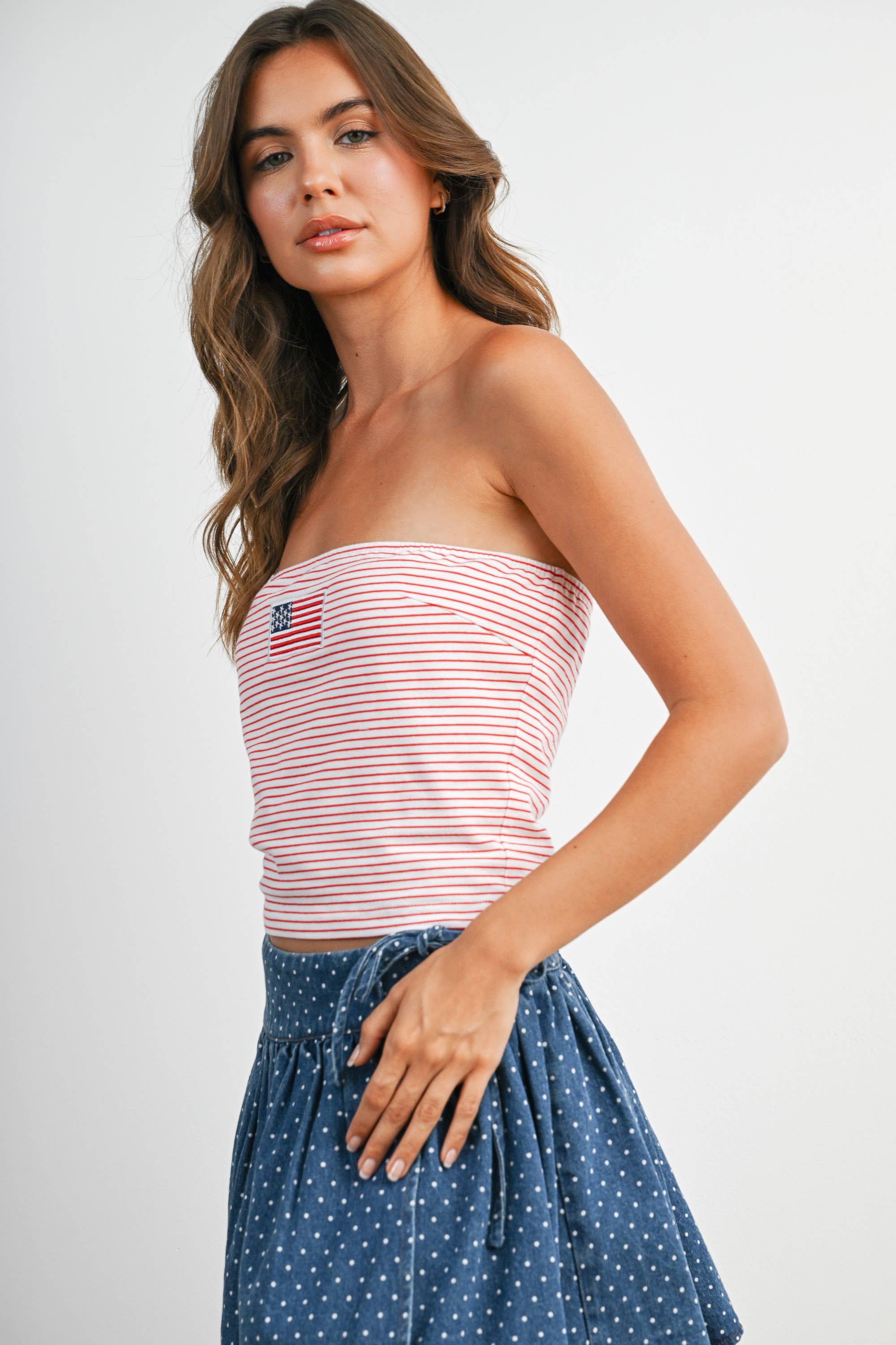 Stars and Stripes Tube Top