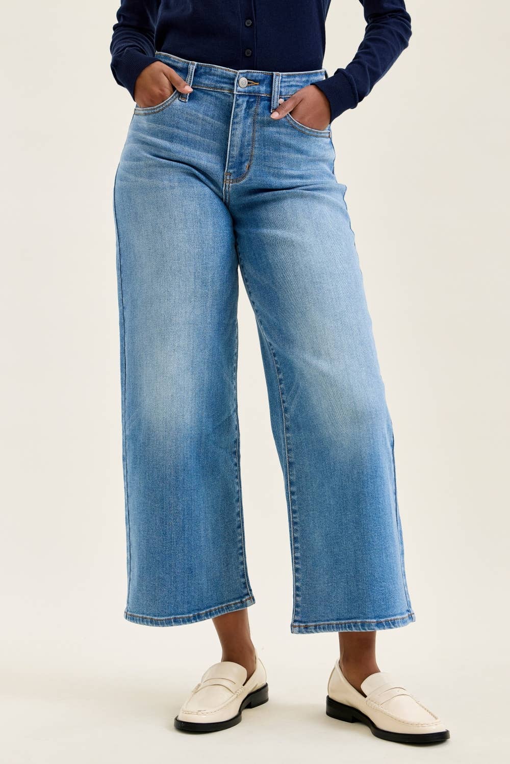 MR "CLAUDIA" Ankle Wide MD Ease Blue