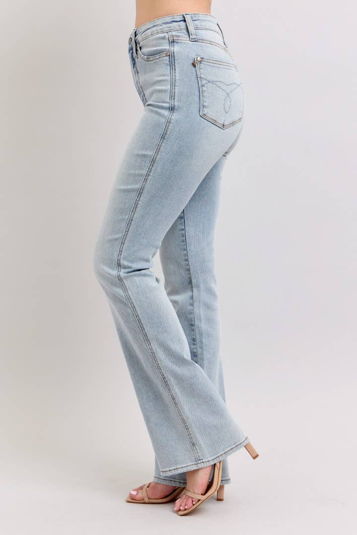 Multi Inseam High Waisted Tummy Control Bootcut
