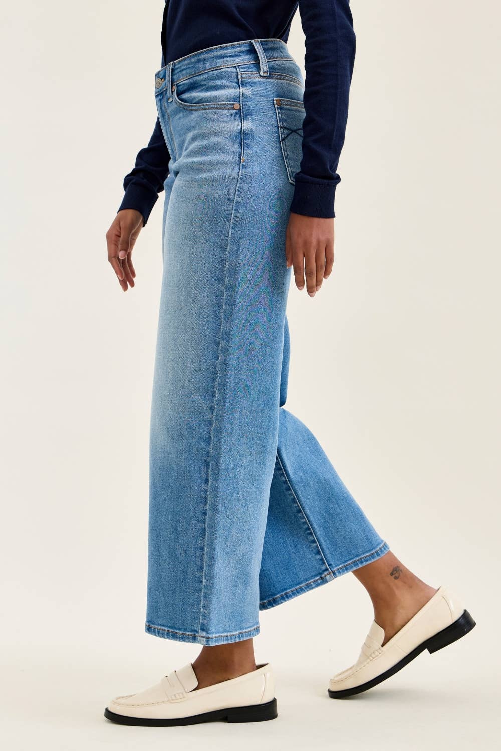 MR "CLAUDIA" Ankle Wide MD Ease Blue