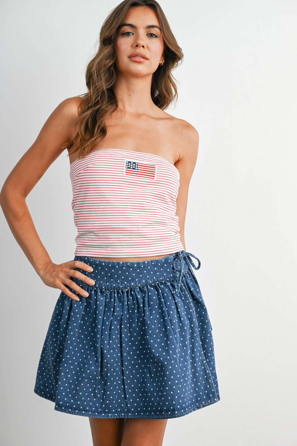 Stars and Stripes Tube Top