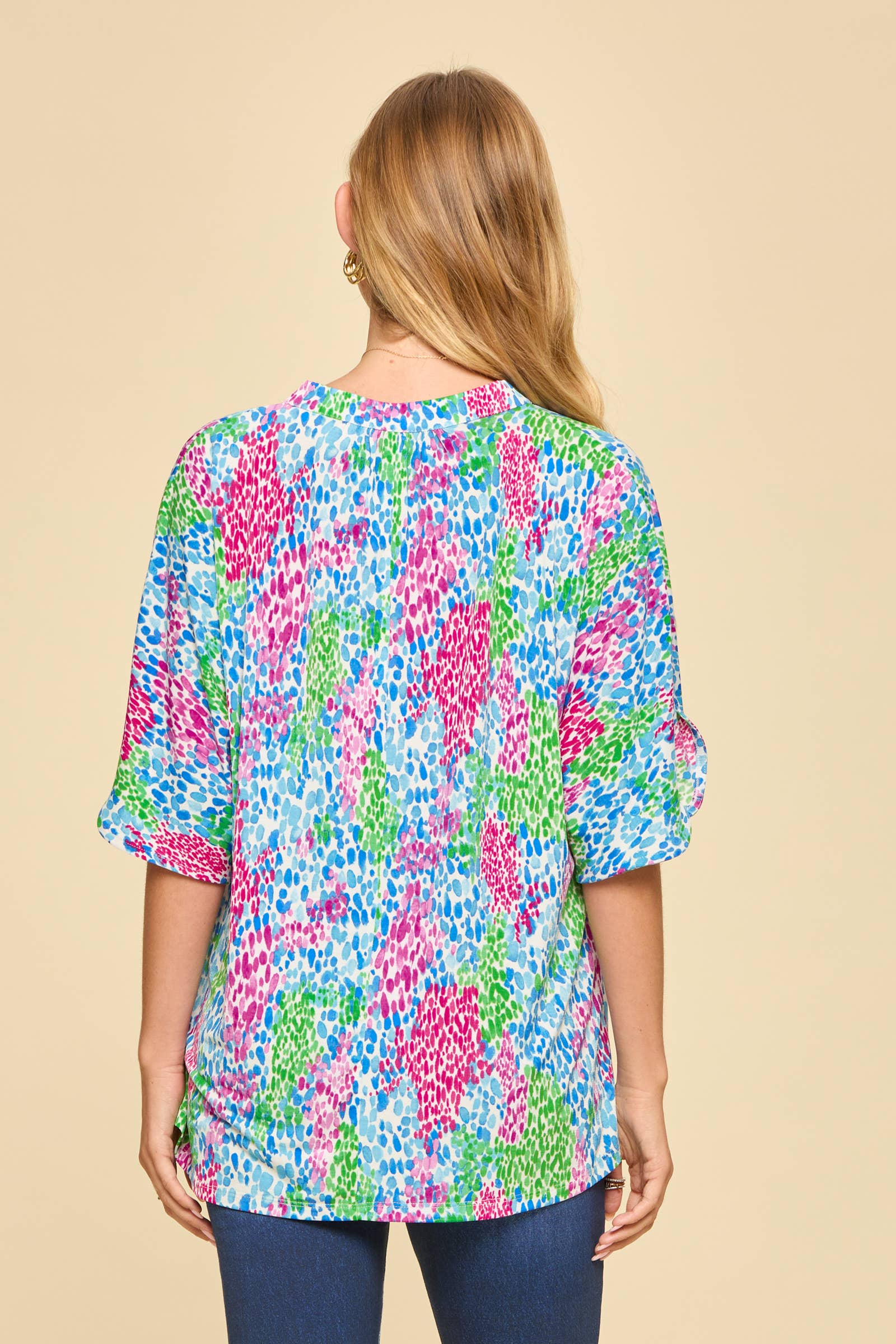 Wrinkle-Free Breeze Sleeve Lizzy Blouse