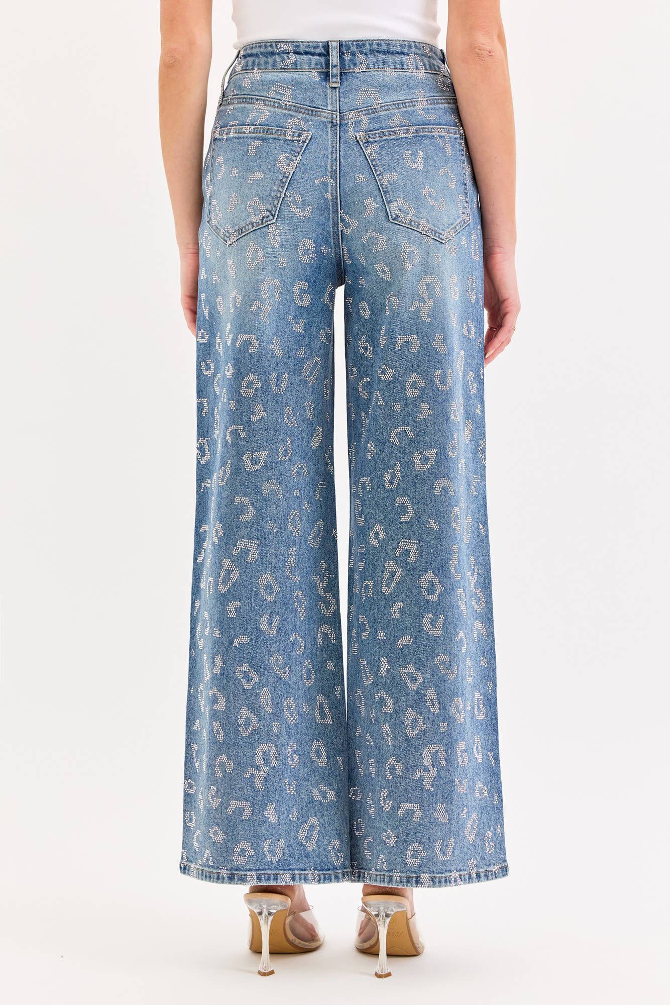 All Over leopard Rhinestones