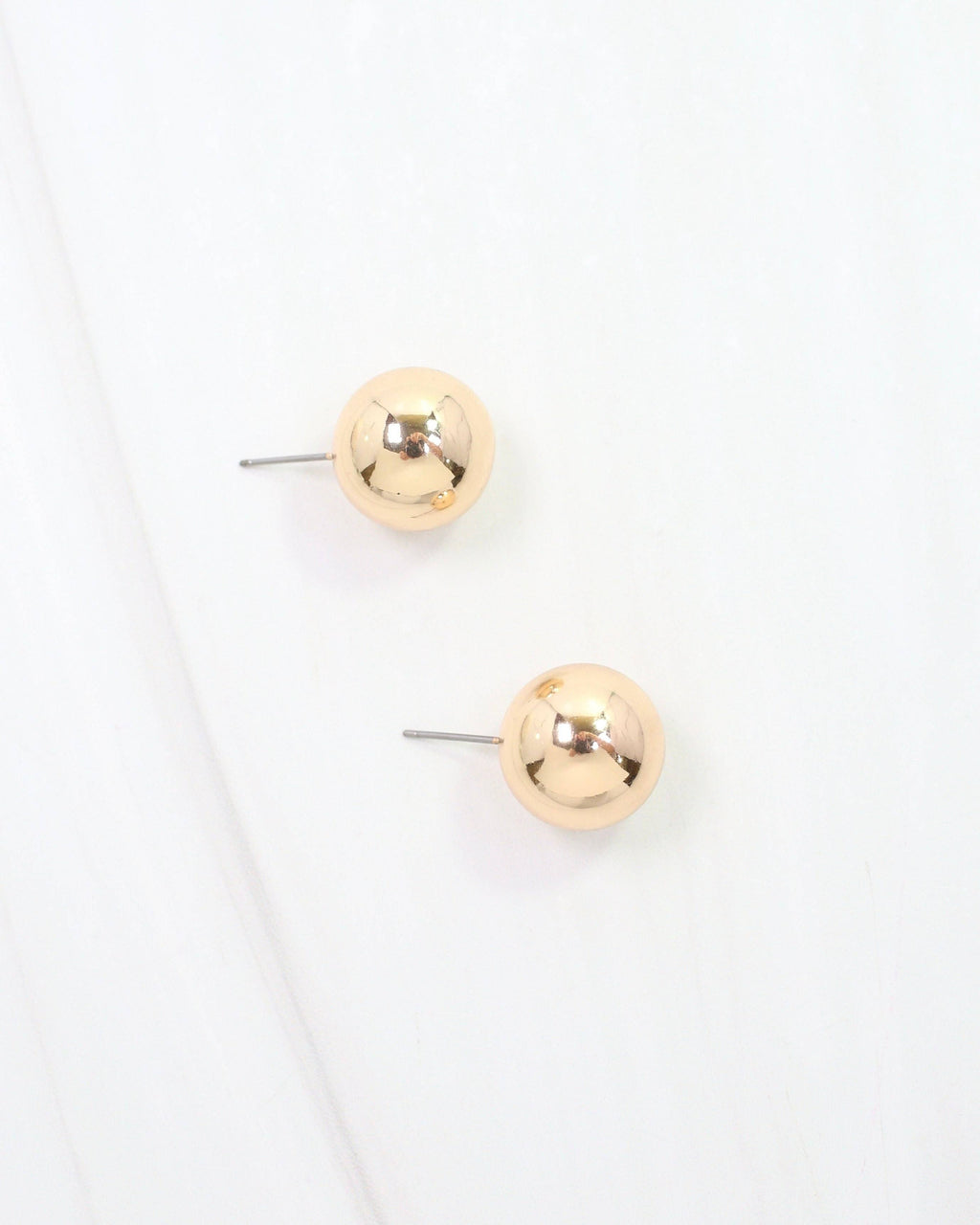 Bailey Large Ball Earring WR Gold