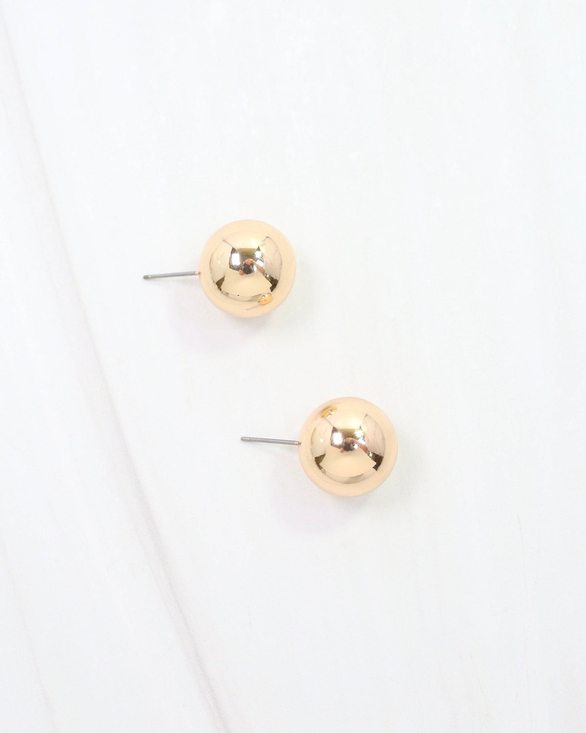 Bailey Large Ball Earring WR Gold