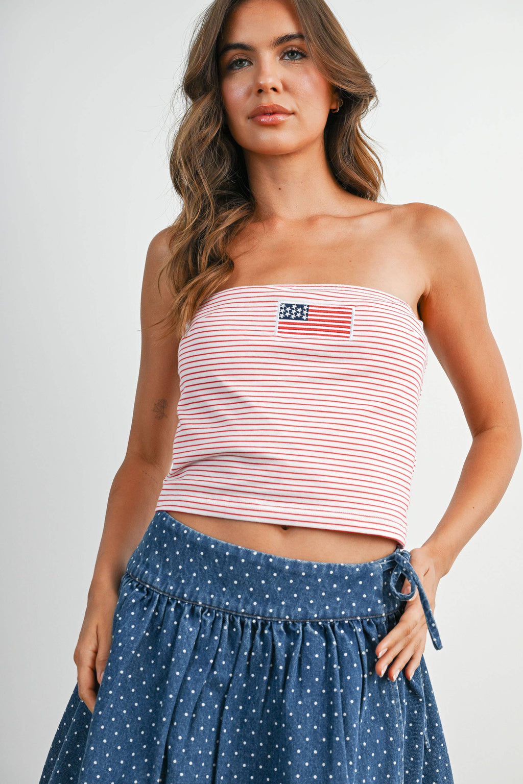 Stars and Stripes Tube Top