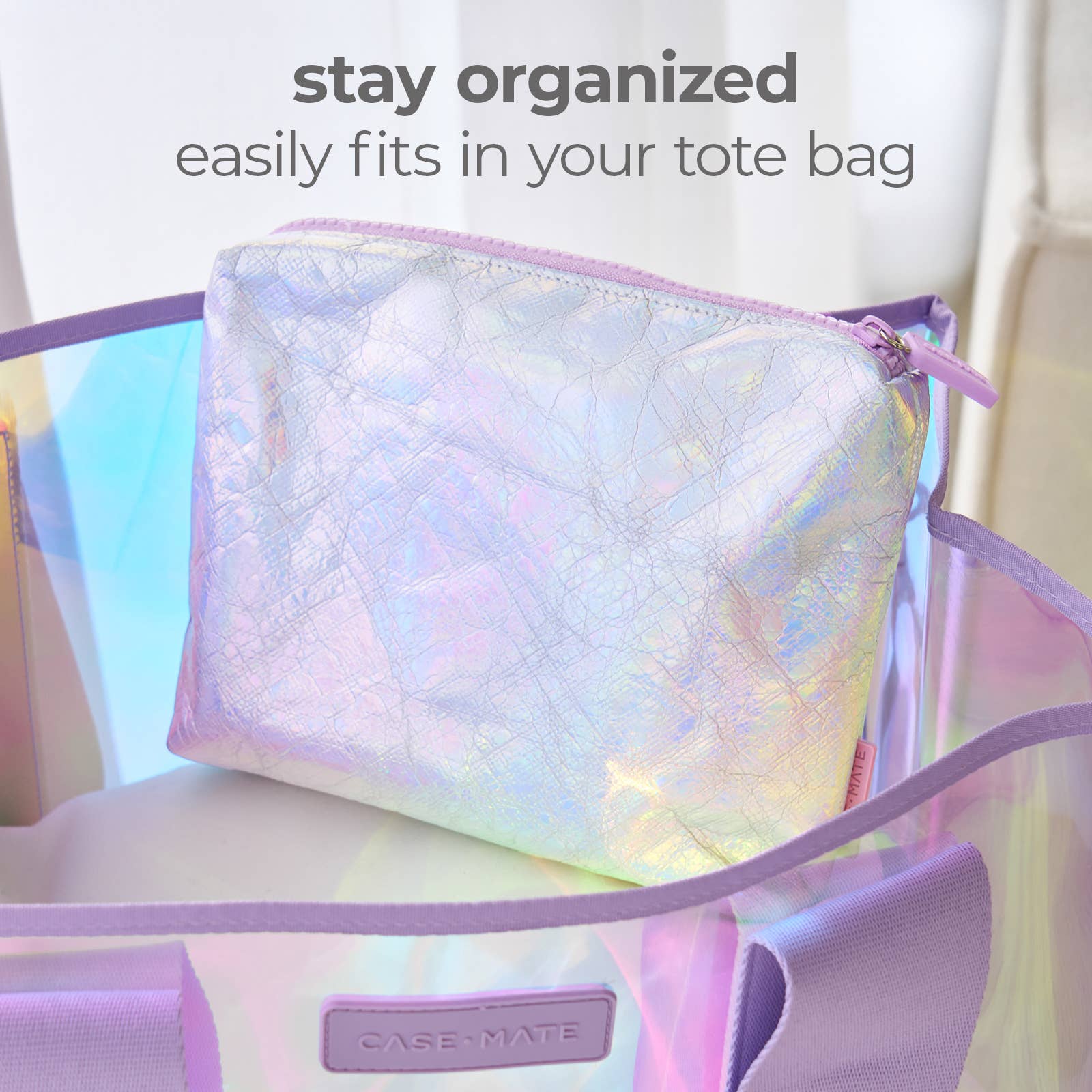 Case-Mate Soap Bubble™ Crinkle Makeup Bag