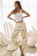 Marine Inspired Printed Pants