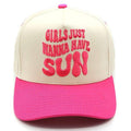Girls Just Wanna Have Sun Trucker Hat