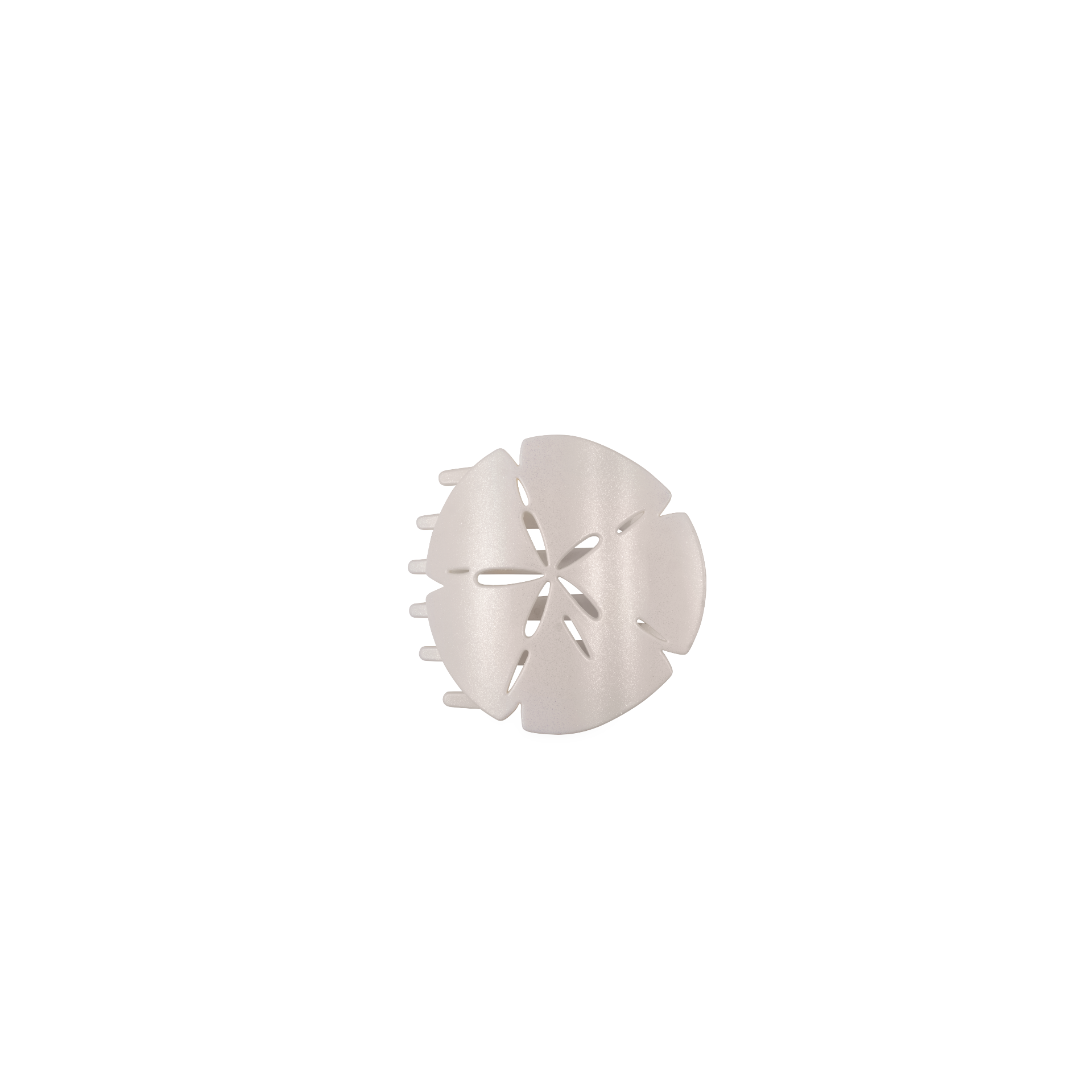 Sand Dollar | Tiny | Flat Shape Hair Clip