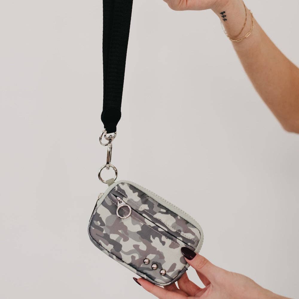 Nylon Card Wallet Wristlet