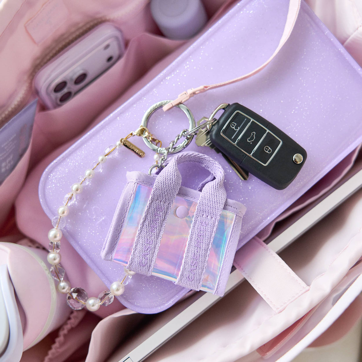 Tini Tote Keychain Charm