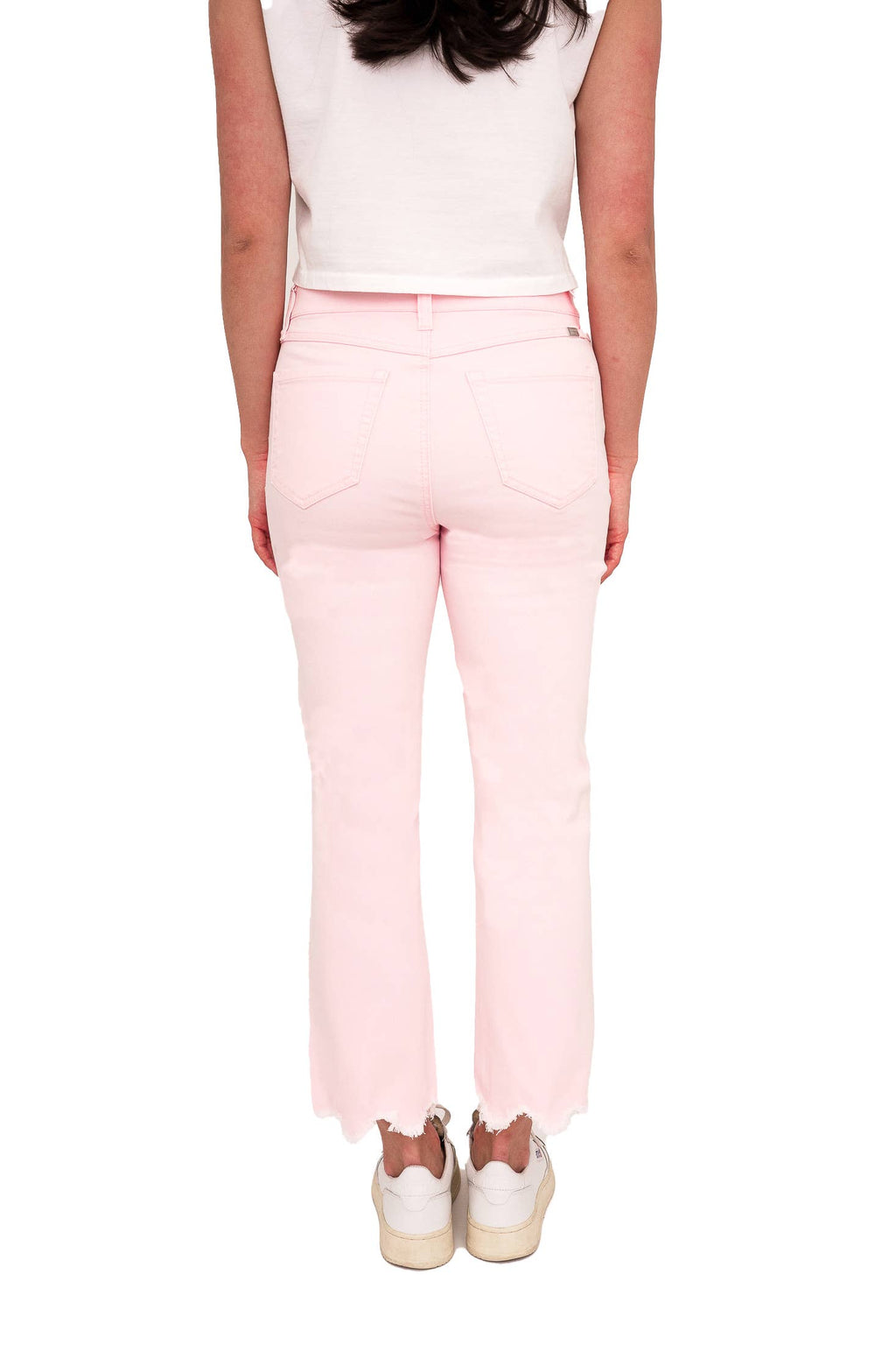 Crop Jean w/ Scalloped Hem