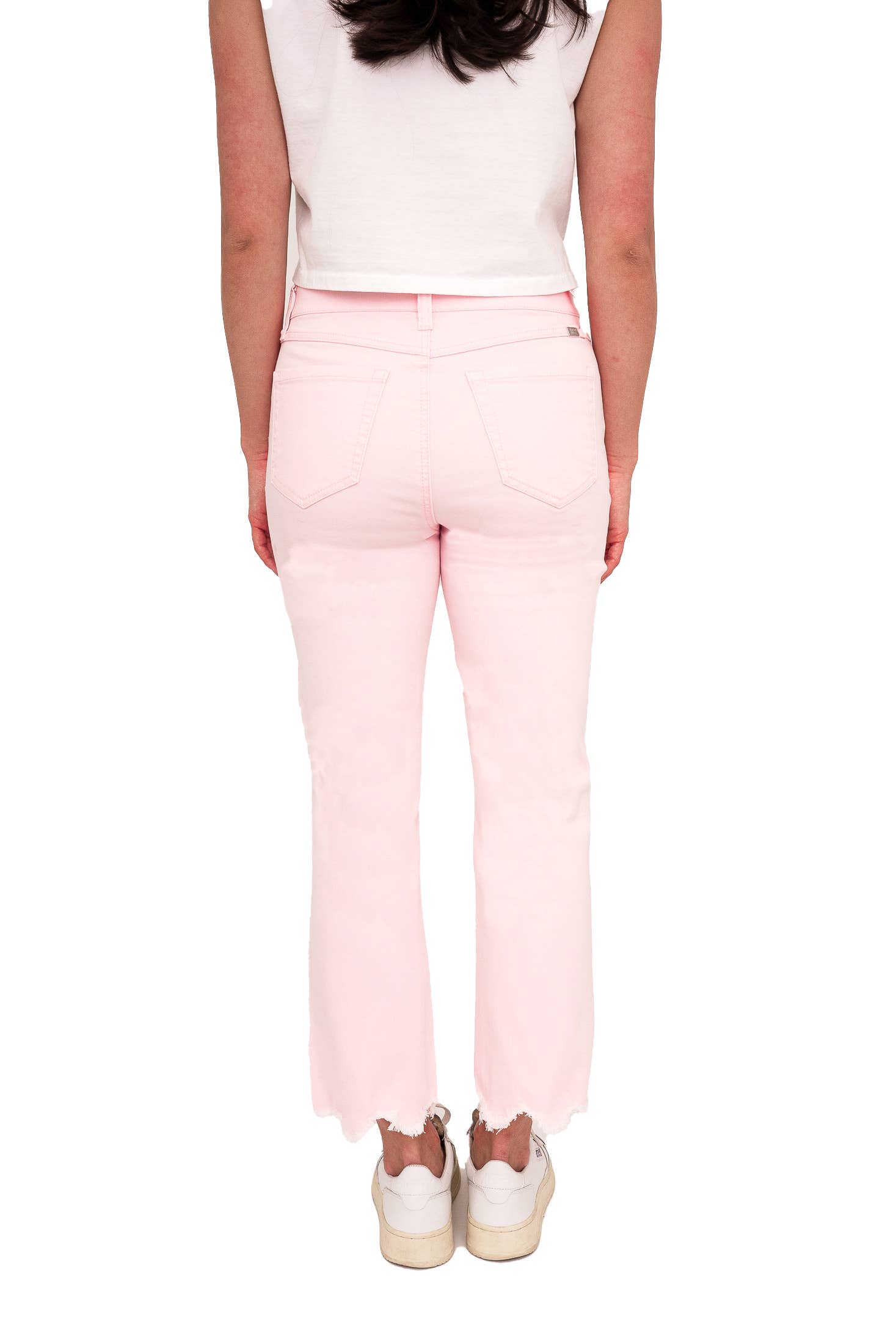 Crop Jean w/ Scalloped Hem
