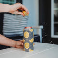 SIC Slim Can Cooler | Lemon Stripes