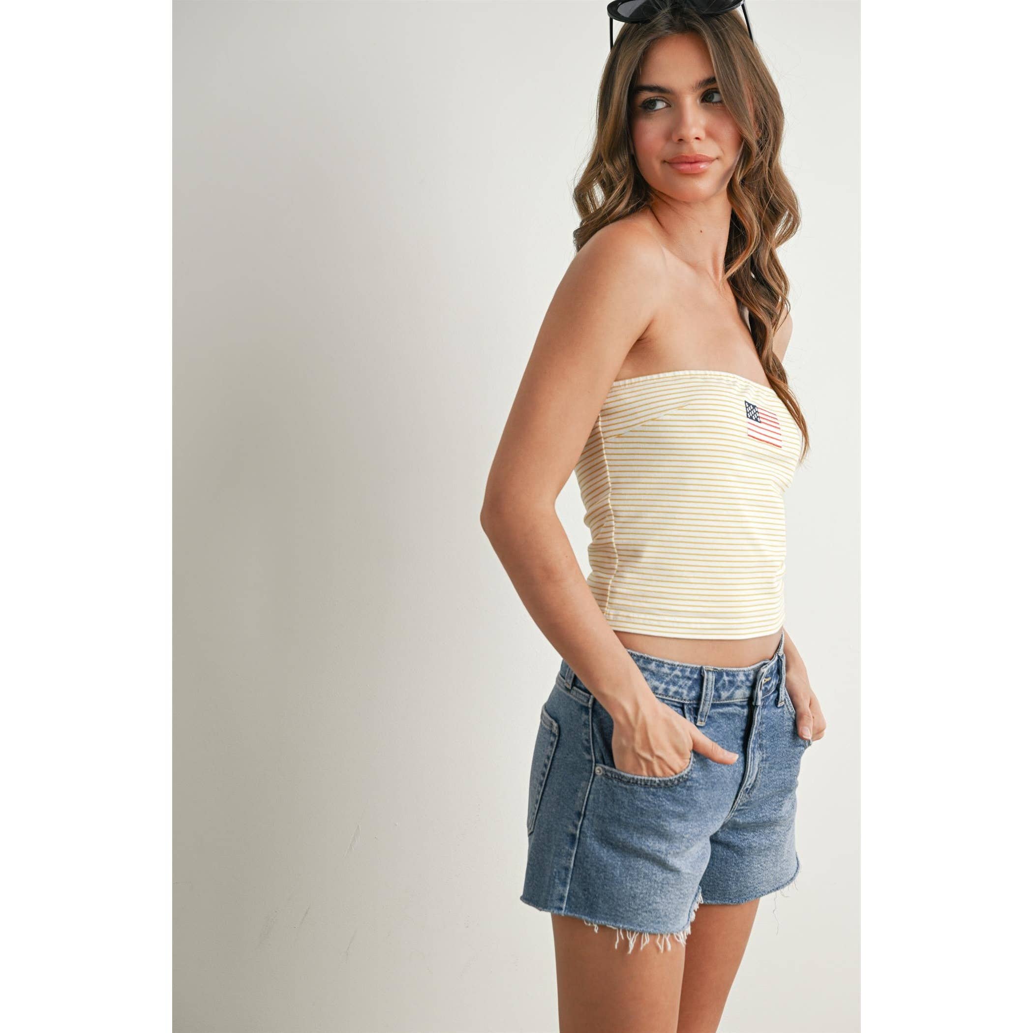 Stars and Stripes Tube Top