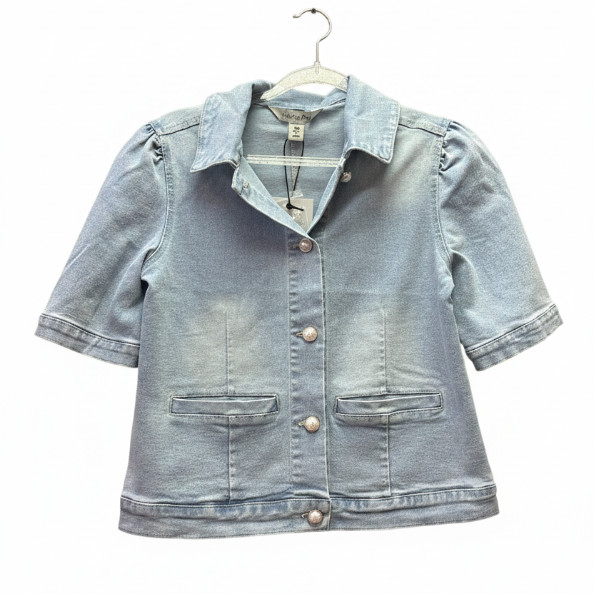 Denim Jacket Short Sleeve