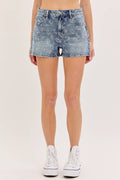 CHEETAH RHINESTONE SHORT