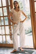 High-rise     Polka - Dot Pants