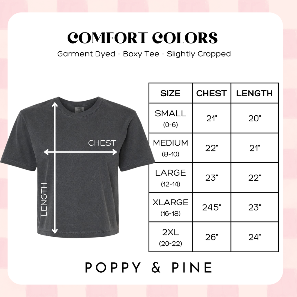 These Are the Days Crop Tee