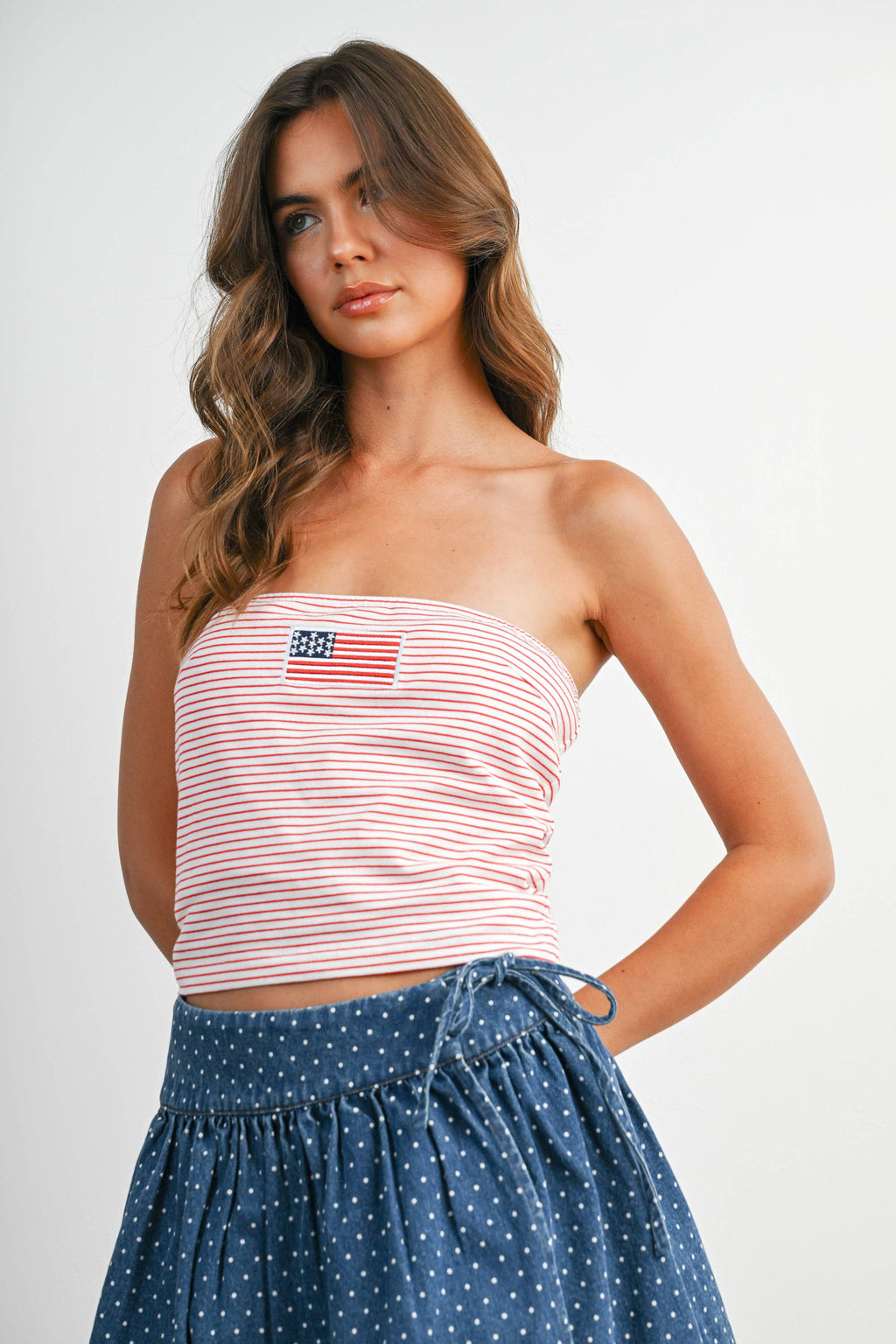 Stars and Stripes Tube Top