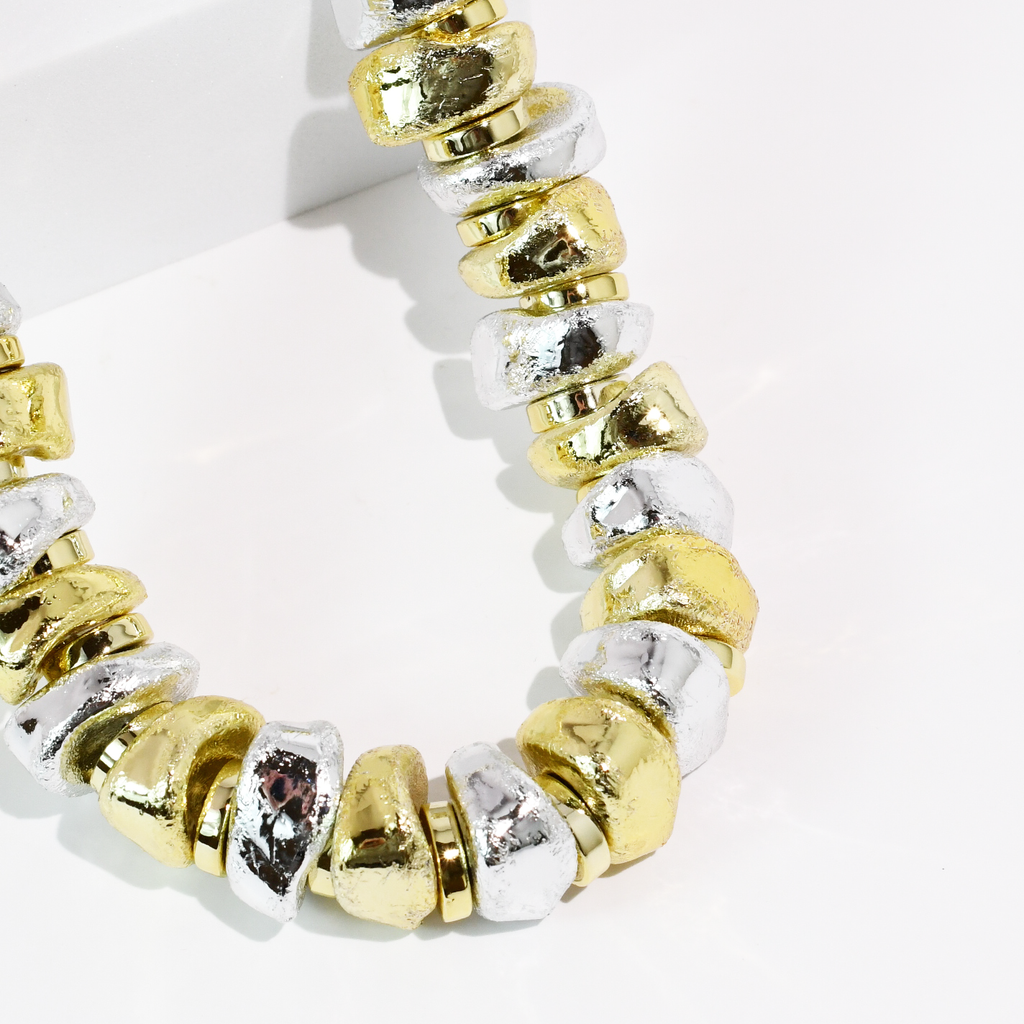 Liquid Mix Metal Necklace