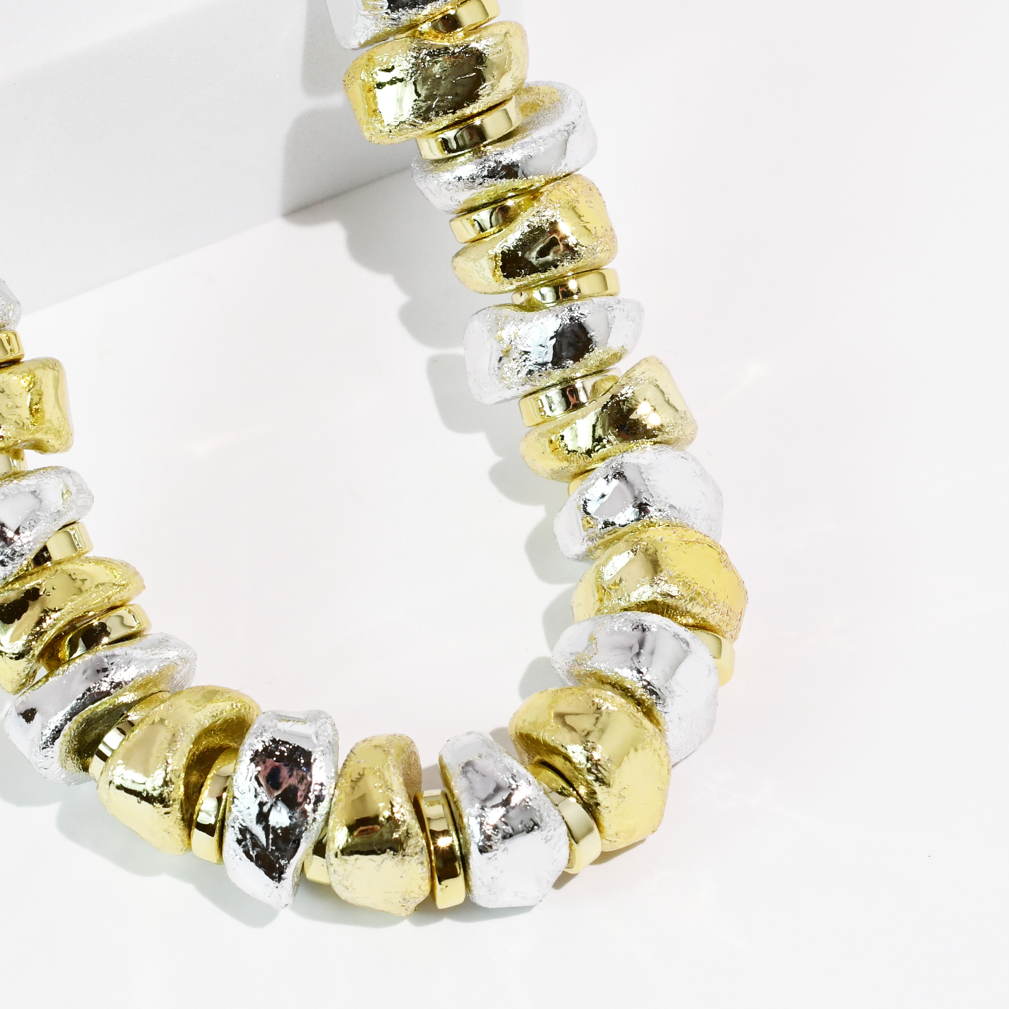 Liquid Mix Metal Necklace