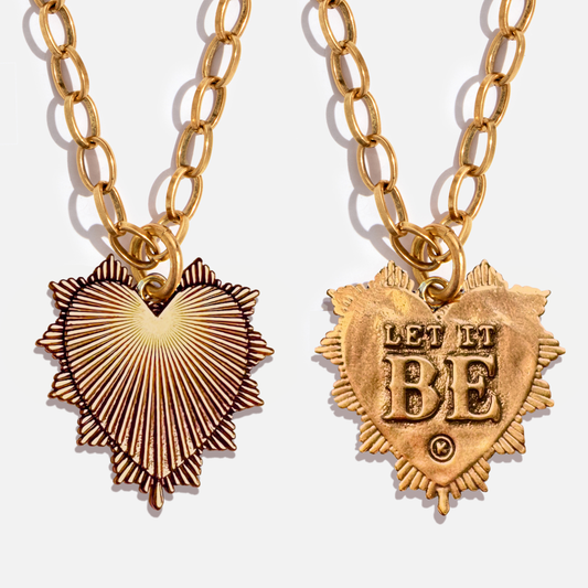 “Let It Be”Shining Heart Original Necklace