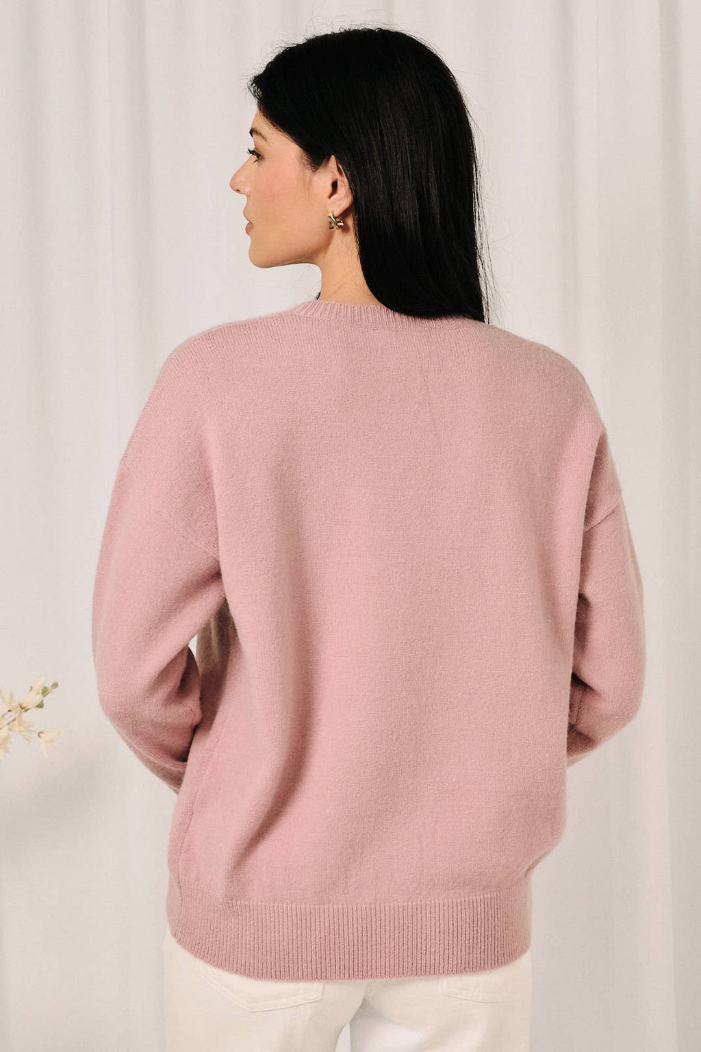 Round Neck Long-Sleeve  "MALLARD DUCK" Sweater