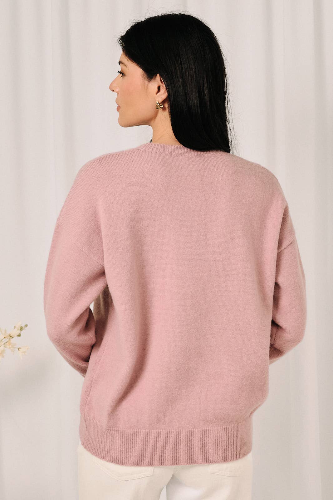 Round Neck Long-Sleeve  "MALLARD DUCK" Sweater
