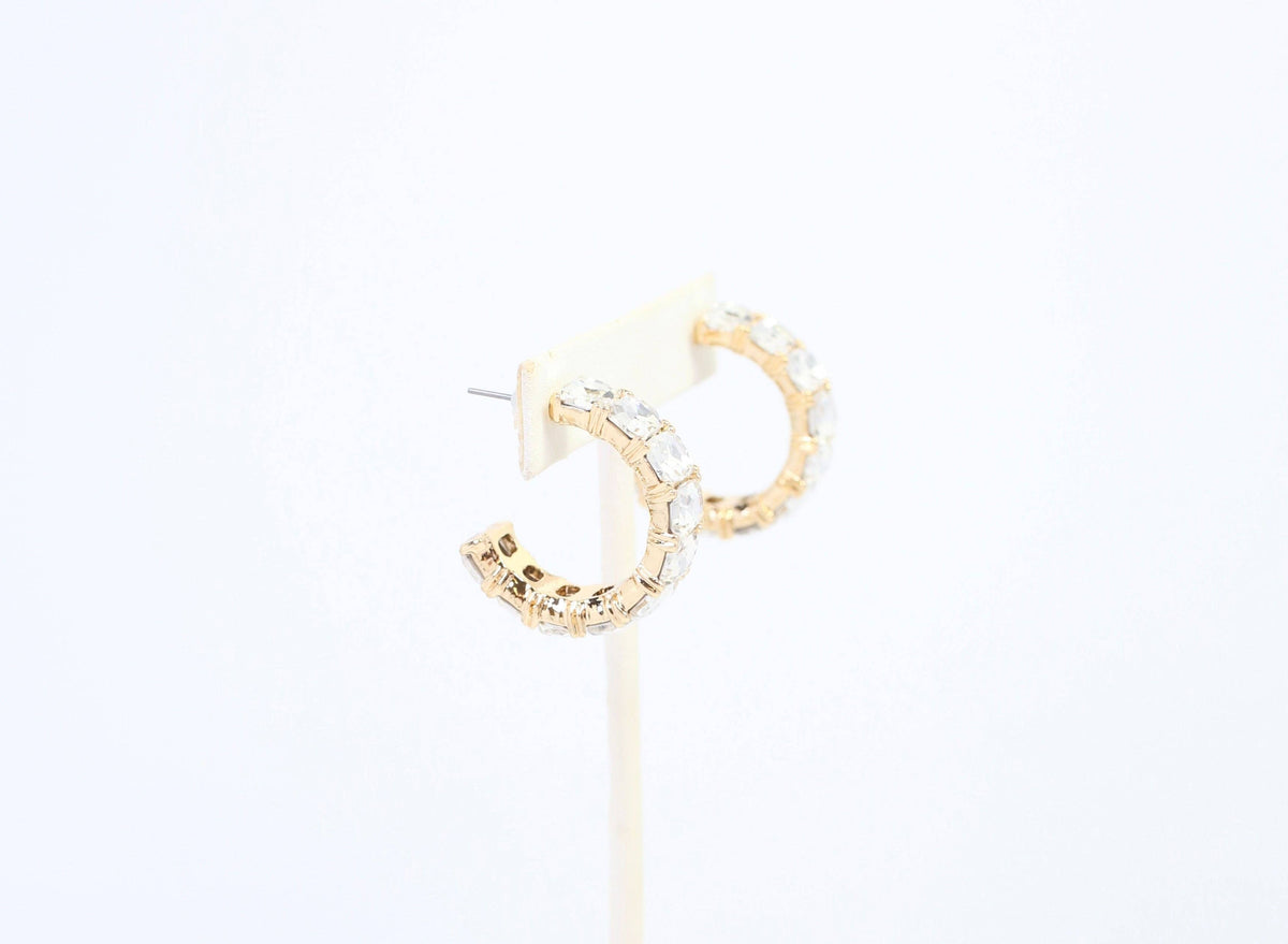 Cumberland Crystal Earring Clear
