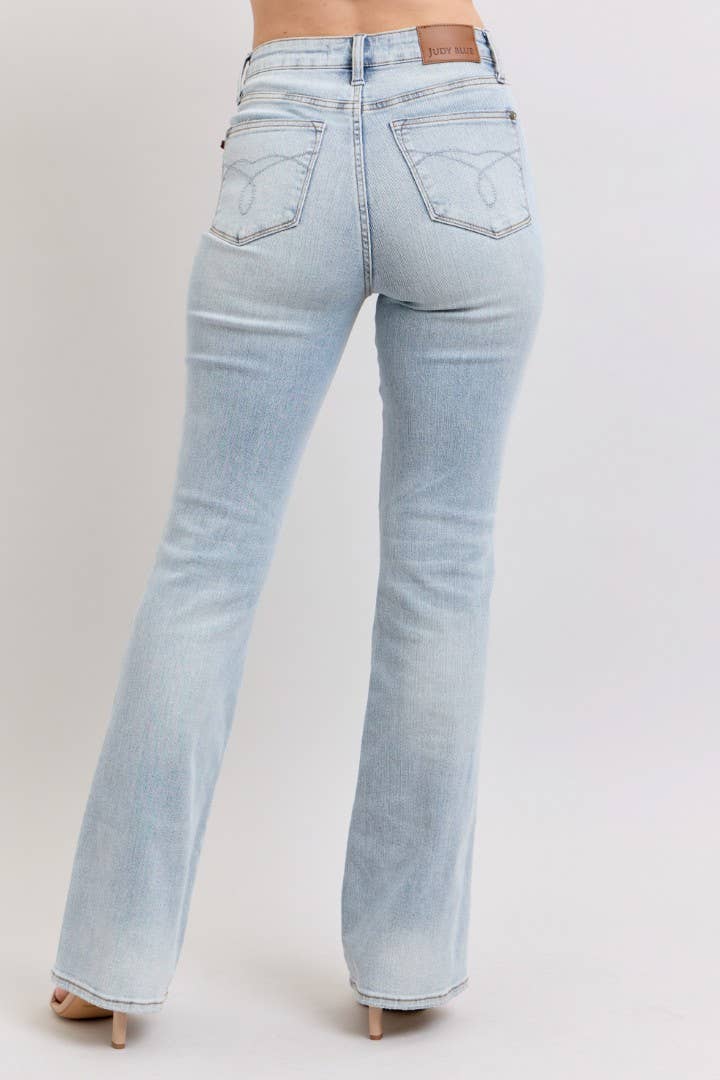 Multi Inseam High Waisted Tummy Control Bootcut