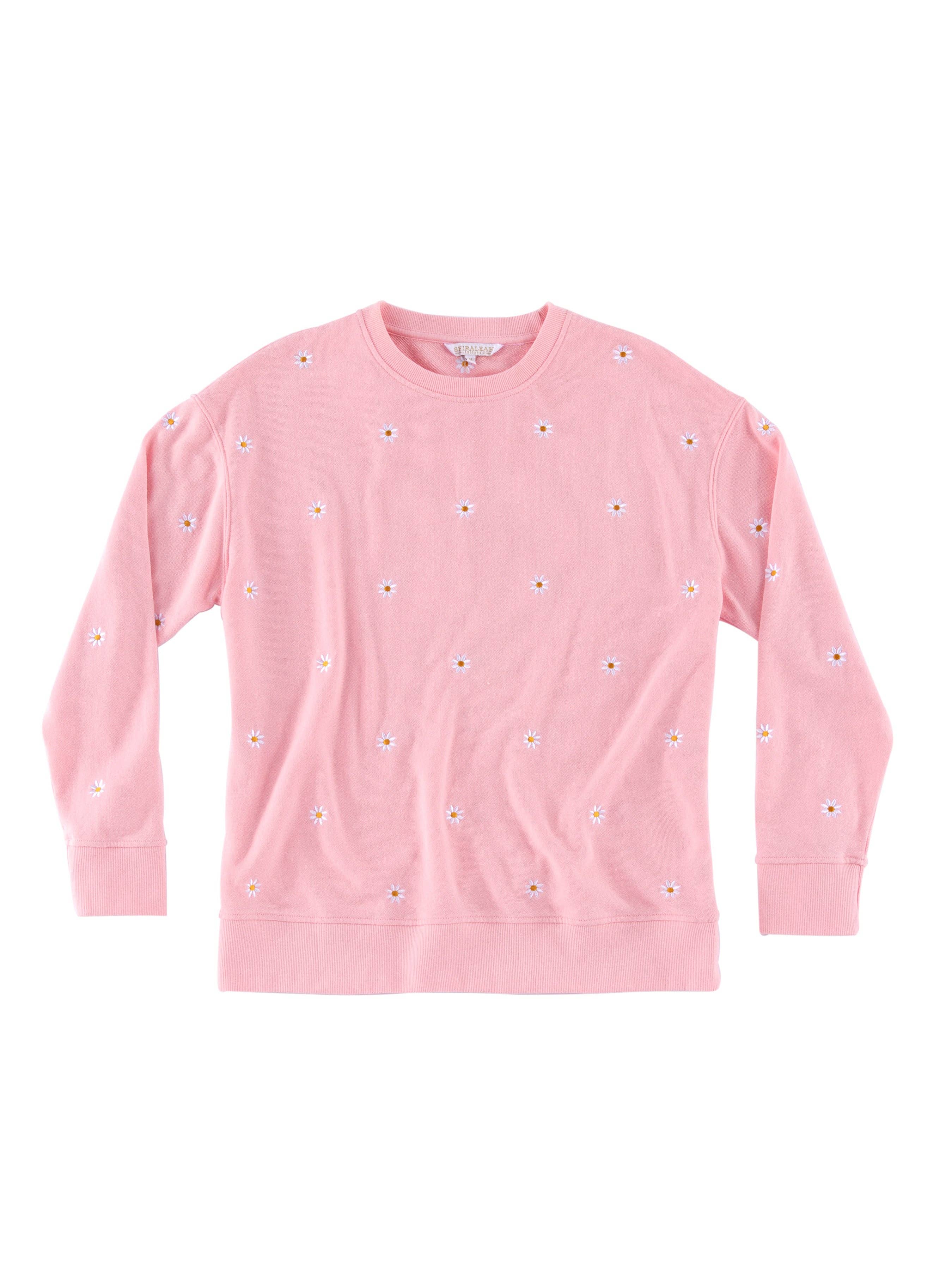 DAISY SWEATSHIRT, PINK