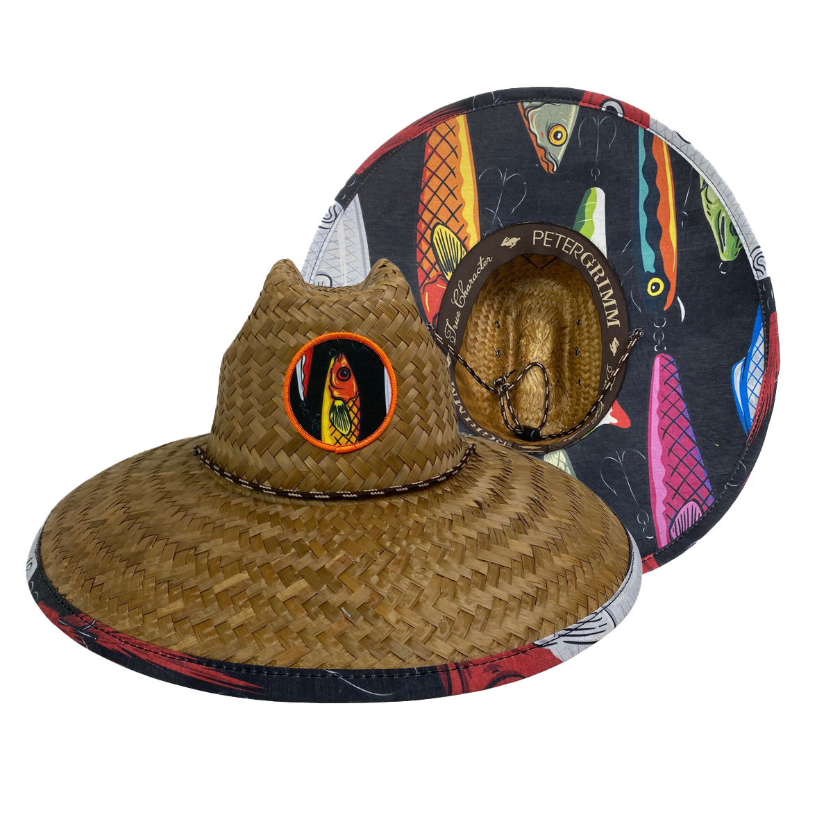 Lures Straw Lifeguard Hat