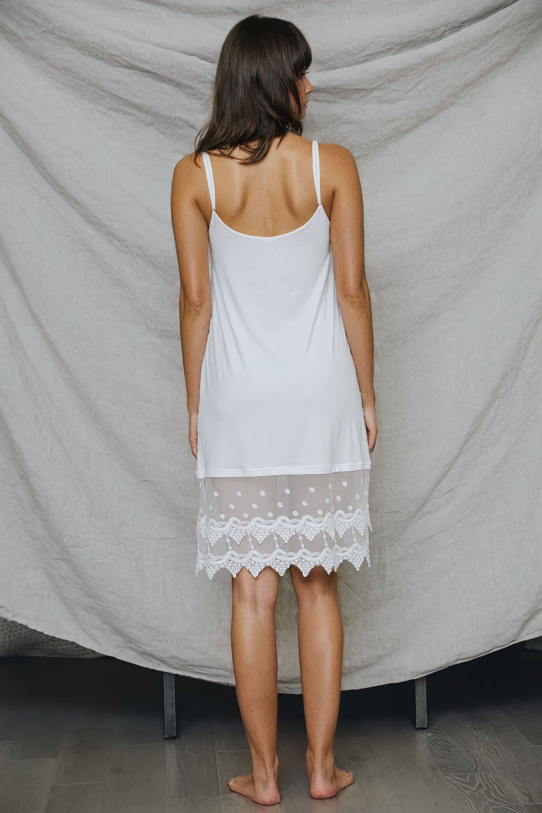 🌼 Adjustable Strap Tank Slip - Breathable & Comfortable