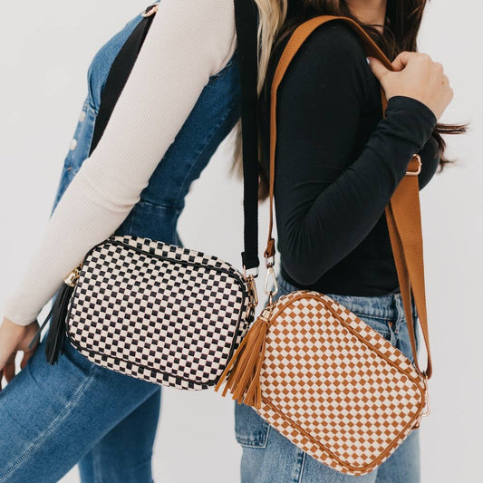 Woven Crossbody Bag