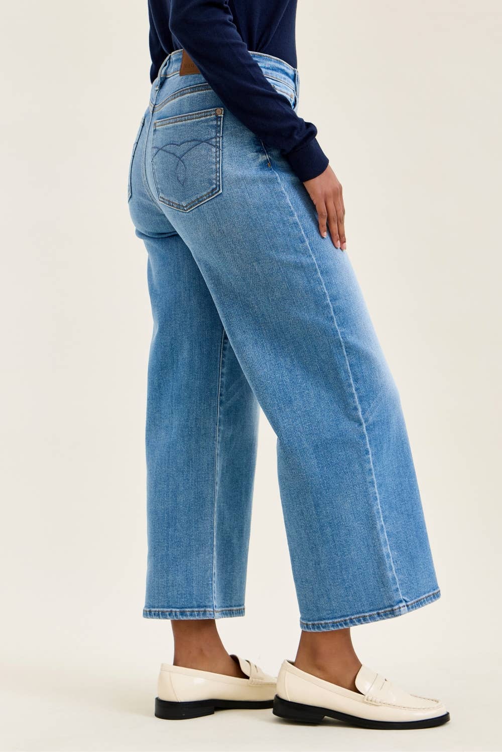 MR "CLAUDIA" Ankle Wide MD Ease Blue