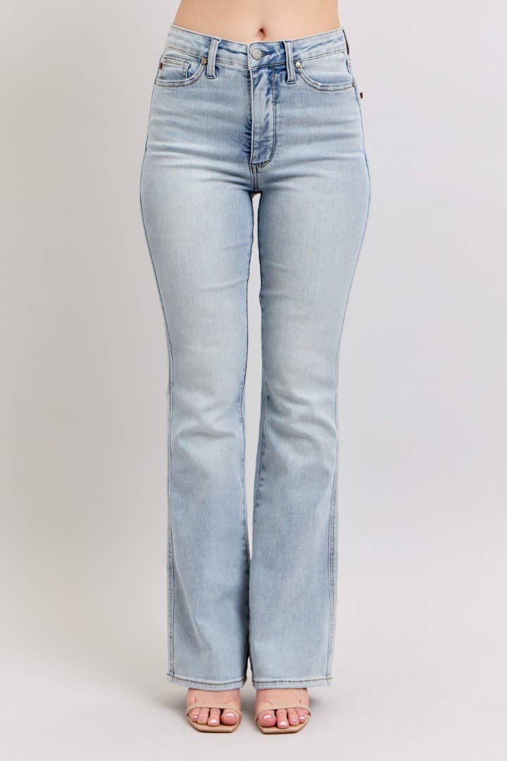 Multi Inseam High Waisted Tummy Control Bootcut