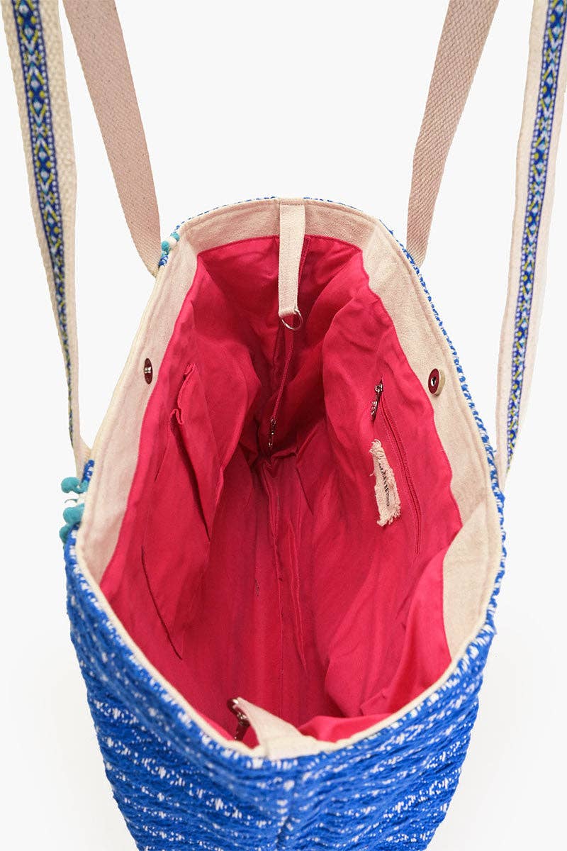 Crab It Beaded Tote