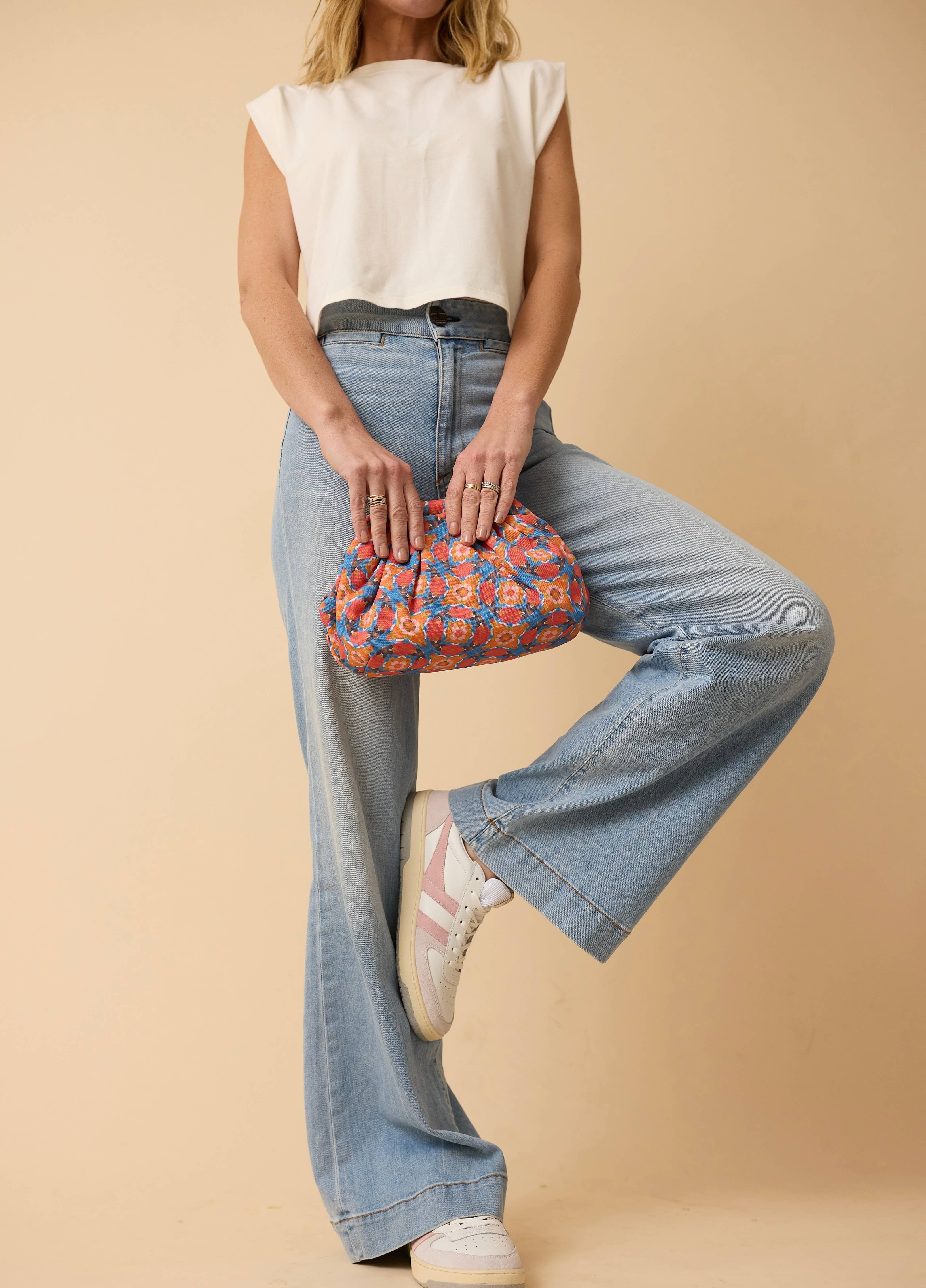 Dumpling Clutch - Midnight in Paris