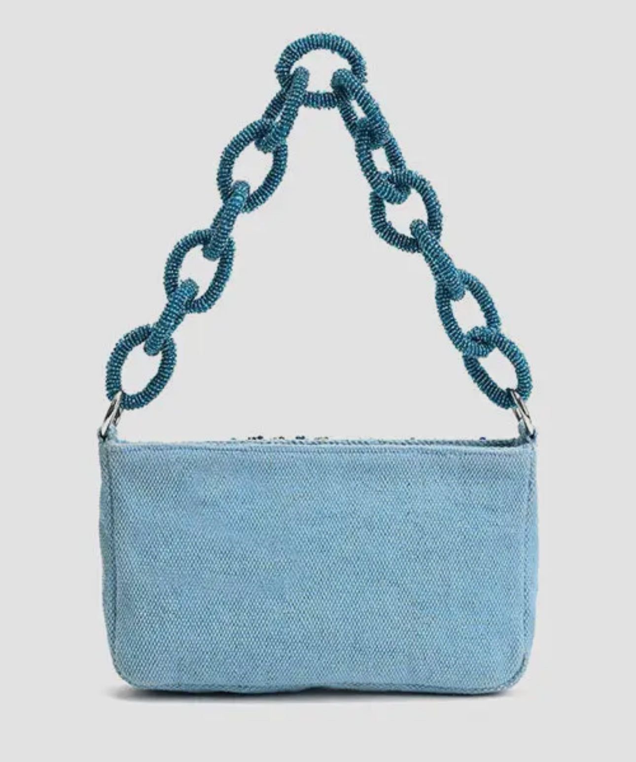 Blue Lagoon beaded bag ￼
