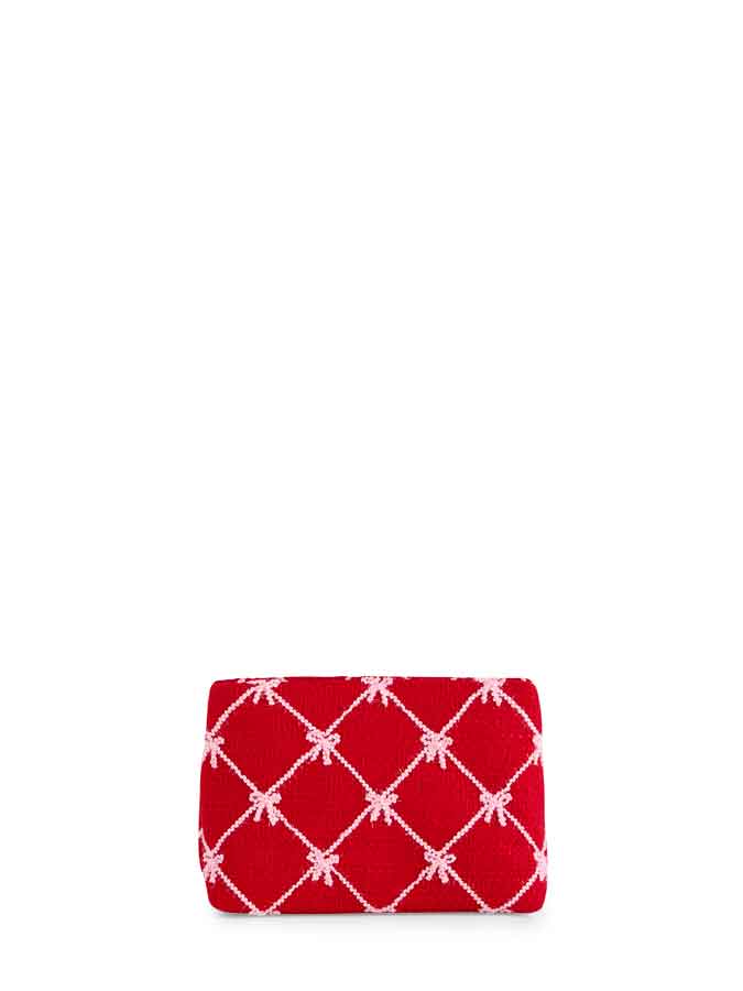 BOW ZIP POUCH