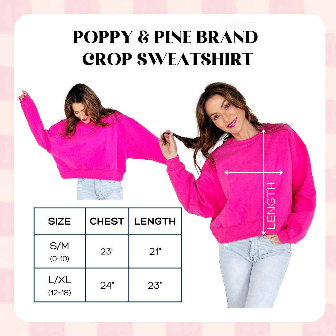 Hunting SZN Crop Sweatshirt