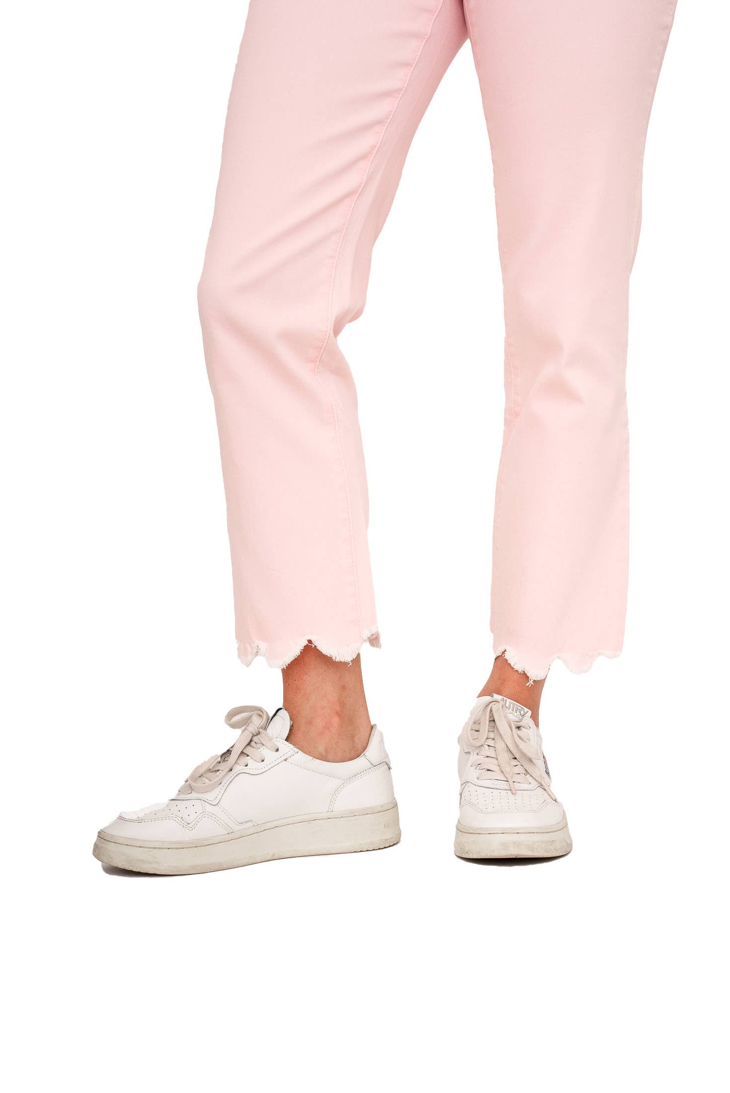Crop Jean w/ Scalloped Hem