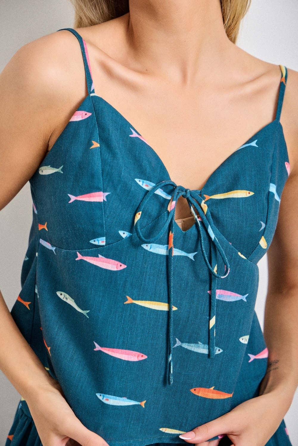 FISH PRINT CAMI