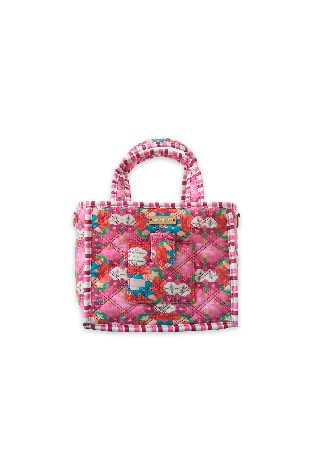 Quilted Crossbody - Strawberry Fields