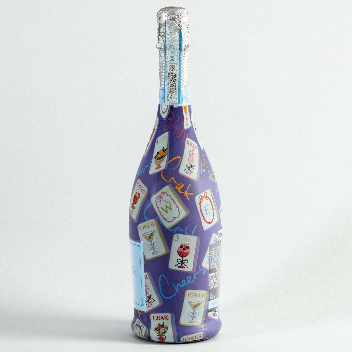 Beau Bottles Purple Mahjong- Prosecco Collection