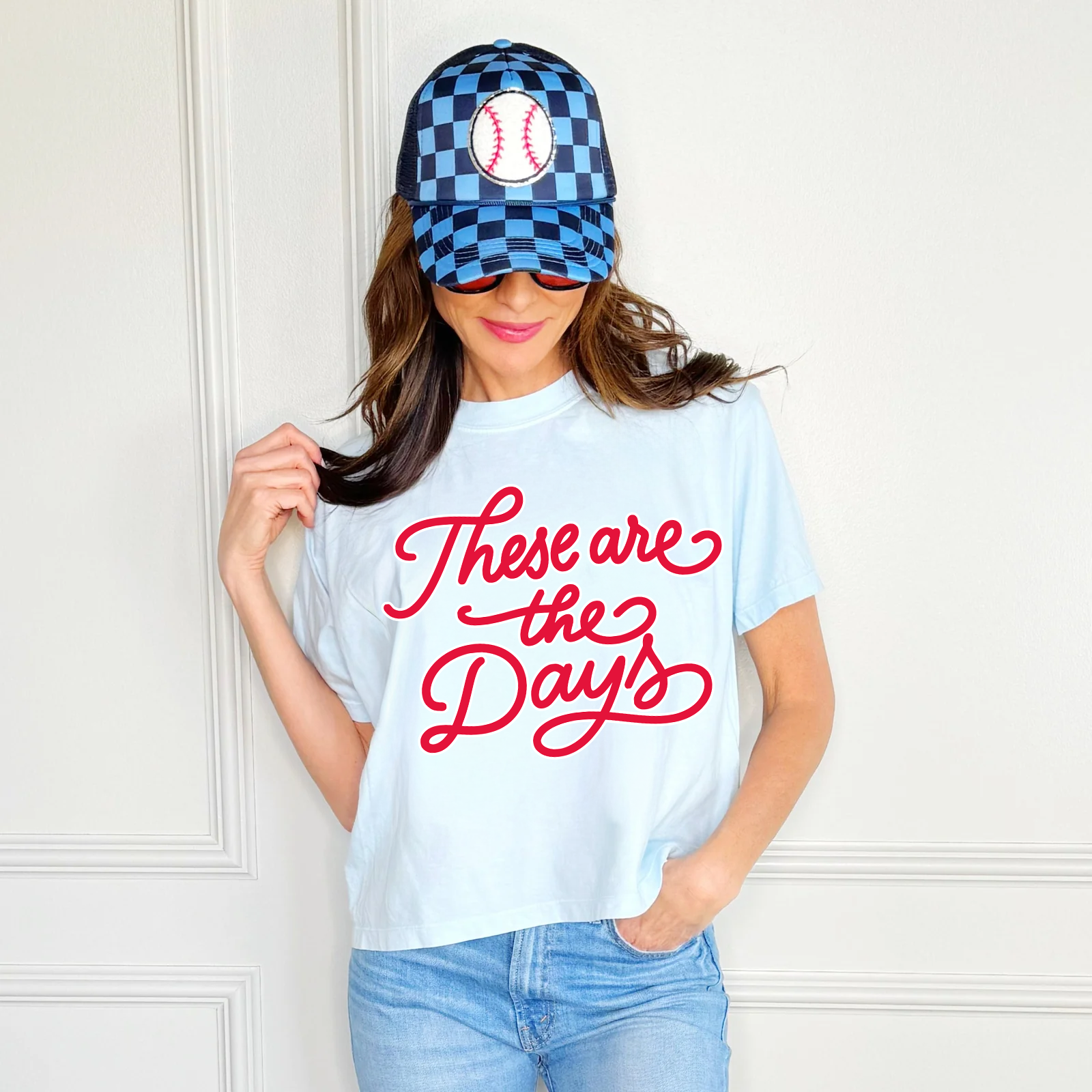 These Are the Days Crop Tee